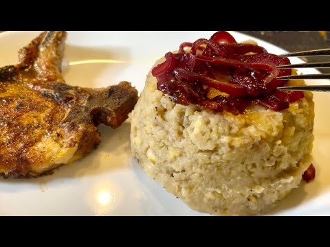 Dominican Mangú — Creamy Mashed Plantains with Pickled Red Onions