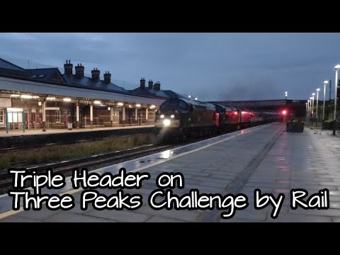Rhyl 09.09.2021 - *TRIPLE HEADER* Three Peaks Challenge by Rail - 37667 37521 47614 LSL Snowdon