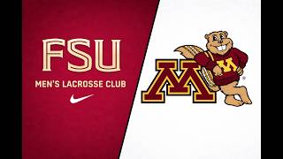FSU Men's Lacrosse Club vs. University of Minnestota (Spring 2026)
