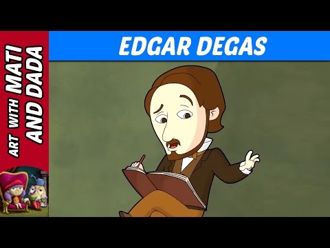 Art with Mati and Dada – Edgar Degas | Kids Animated Short Stories in English