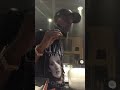 Tory Lanez Smoking Weed In The Studio