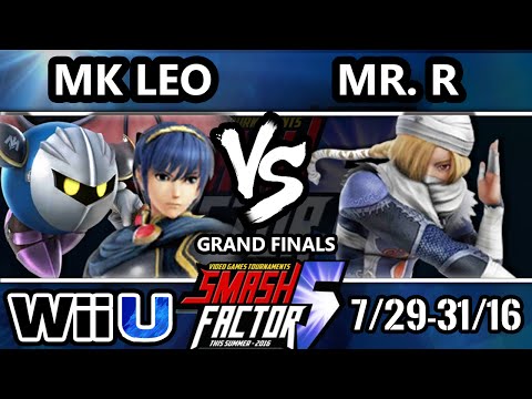 SF5 Smash 4 - SF HDG | MK Leo (Marth, Metaknight) Vs. Mr. R (Sheik) SSB4 Grand Finals - Smash Wii U