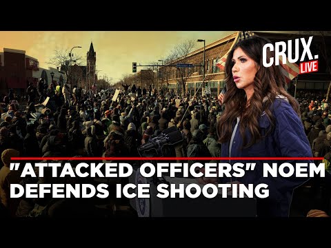 Minneapolis Shooting LIVE | Kristi Noem Calls Alex Pretti A “Domestic Terrorist”, Blames Tim Walz