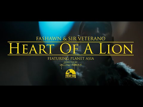 Fashawn & Sir Veterano - Heart of a Lion feat. Planet Asia (Official Music Video)