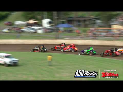 Heat Race of the Night | Wingless Sprints: Heat 1 - Lismore Speedway - 26.12.2020