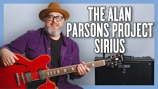 The Alan Parsons Project Sirius (Chicago Bulls Theme Song) Guitar Lesson + Tutorial
