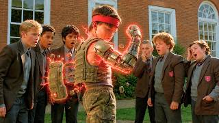 RAMBO has a WEAK SON who is unpopular at school and only has SUPER STRENGTH in his imagination