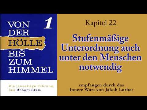 RB 1- K22 - ROBERT BLUM - STUFENMÄSSIGE UNTERORDNUNG auch UNTER DEN MENSCHEN notwendig - J. Lorber