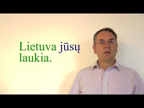 Lithuanian Lesson 57 - Laukti - To Wait/Personal Pronouns/Genitive Case