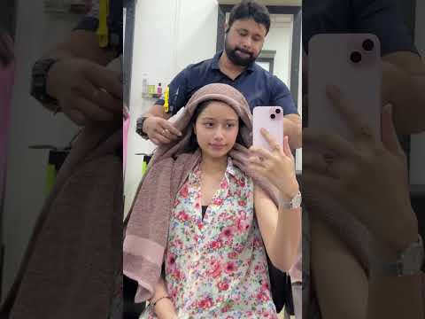 Visited Raju Reyaz Salon.✨ #haircare #salonvisit #guwahati #assam #queenshivam