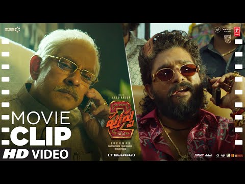 Movie Dialogue Clip: Pushpa Nirnayam Tirupati Ladoo Madiri 🔥😎 | PUSHPA 2 | Allu Arjun | Sukumar