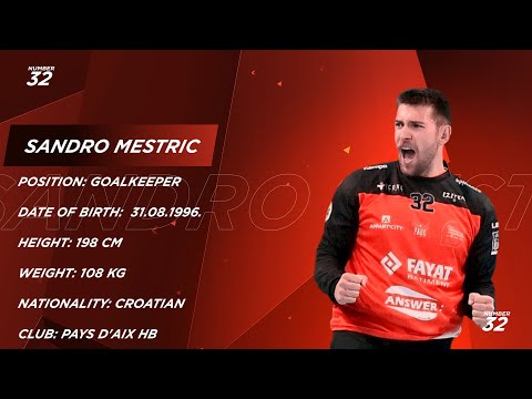 Sandro Mestric - Goalkeeper - PAUC HB - Highlights - Handball - CV - 2020/21