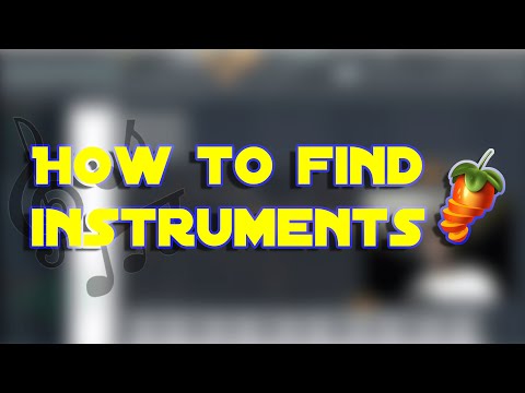 FL Studio 20: How to FIND INSTRUMENTS (For Beginners)