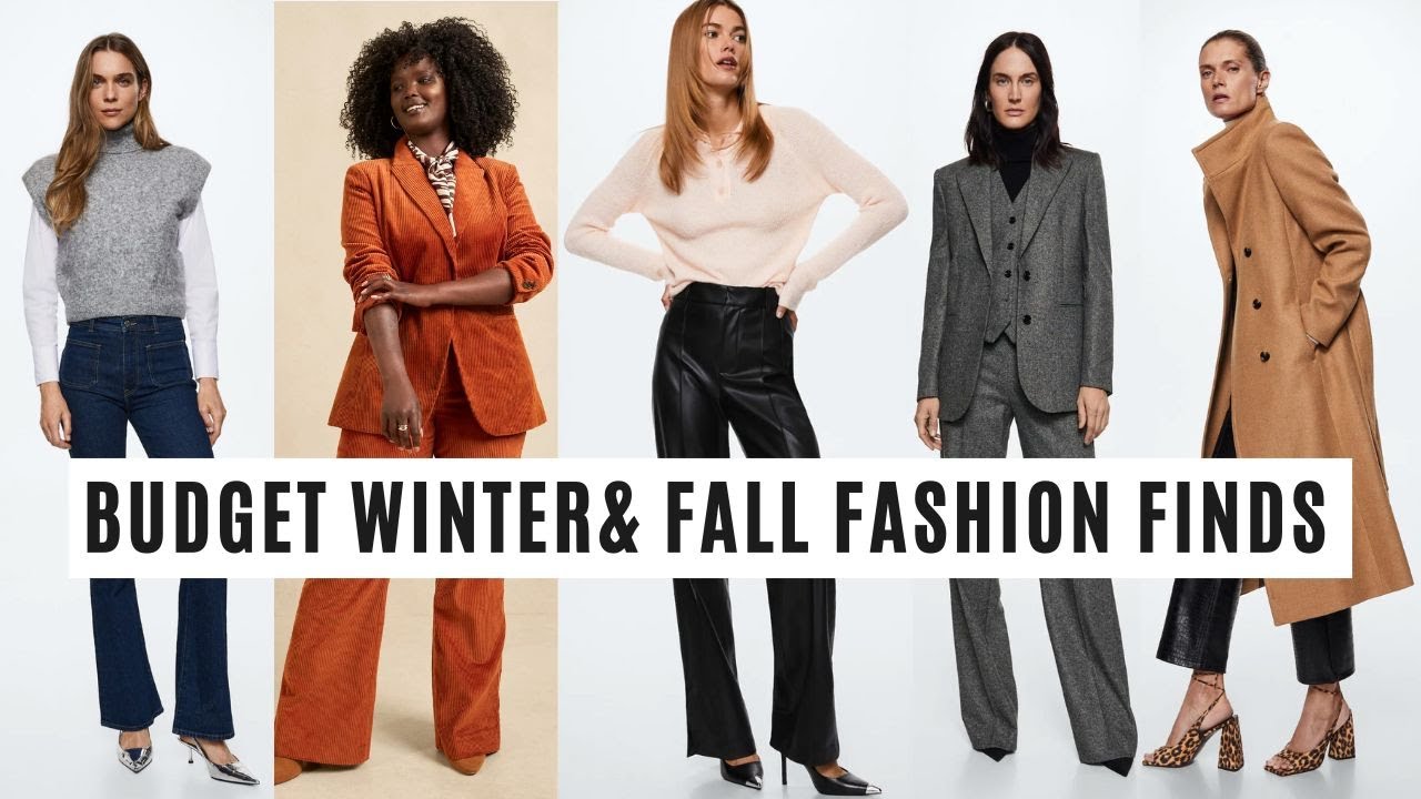 30 BUDGET WINTER AND FALL FASHION FINDS: CAPSULE WARDROBE ESSENTIALS