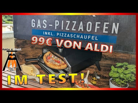 Gut und günstig? Gas-Pizzaofen von ALDI für 99€ - kann der was? #pizza #bbq #grillen