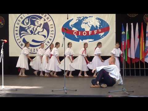 Dětský folklorní soubor OSTRAVIČKA - zpěv LUCKA FIZEROVÁ / 22.MFF Plzeň 2018 neděle, č.4