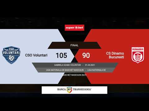 LNBM 2020-2021: CSO Voluntari - Dinamo București