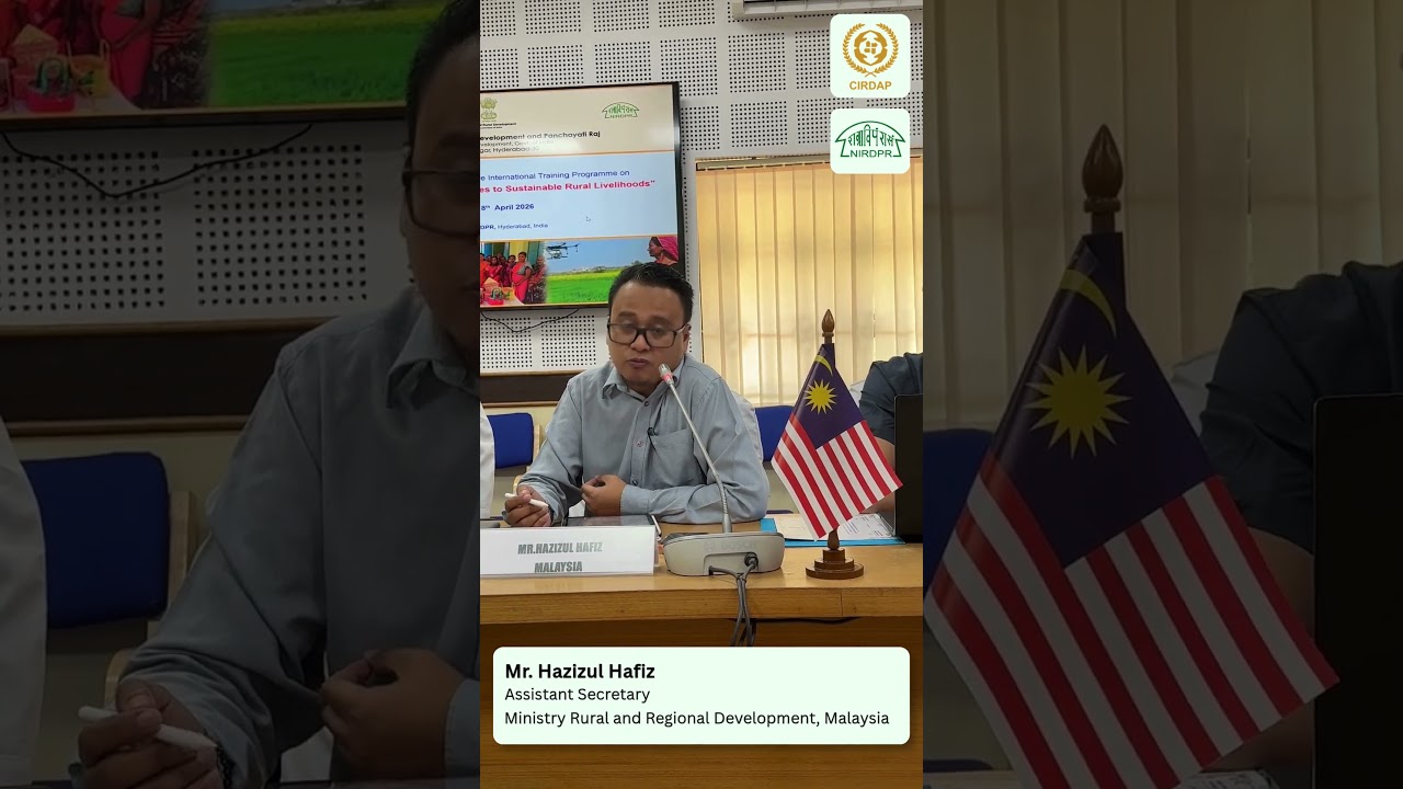 Participant's Feedback on CIRDAP-NIRDPR Intl' Training Programme on Community-Driven Approaches