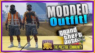 GTA 5 Clothes Glitches 1.38 *SICK* ''TRASHMAN'' RUN N GUN MODDED OUTFIT GLITCH! (Clothing Glitches)