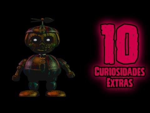 TOP 10: 10 Curiosidades Extras De Phantom Ballon Boy En FNAF 3