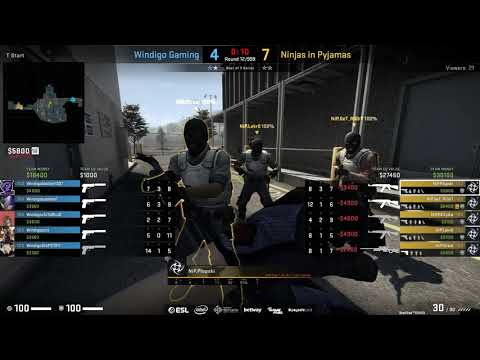 Windigo vs NiP Highlights at ESL Pro League Season 9 Europe Pre Relegation