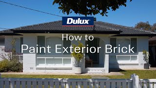 How to paint a brick house | Dulux