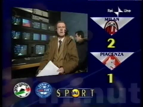 SERIE A 2002/2003: MILAN - PIACENZA 2-1