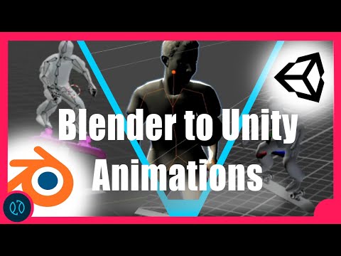 Export animations from blender to unity