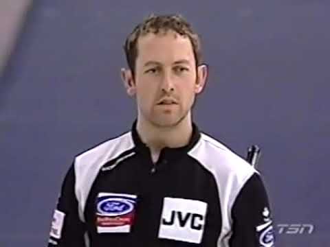 #wmcc2007 When the umpire visually confirms that a rock has crossed the back line