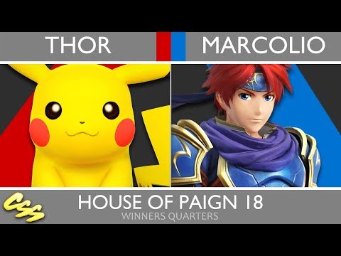 [House of Paign 18] Winners Quarters: Thor (Pikachu, Cloud) vs. Marcolio (Roy)