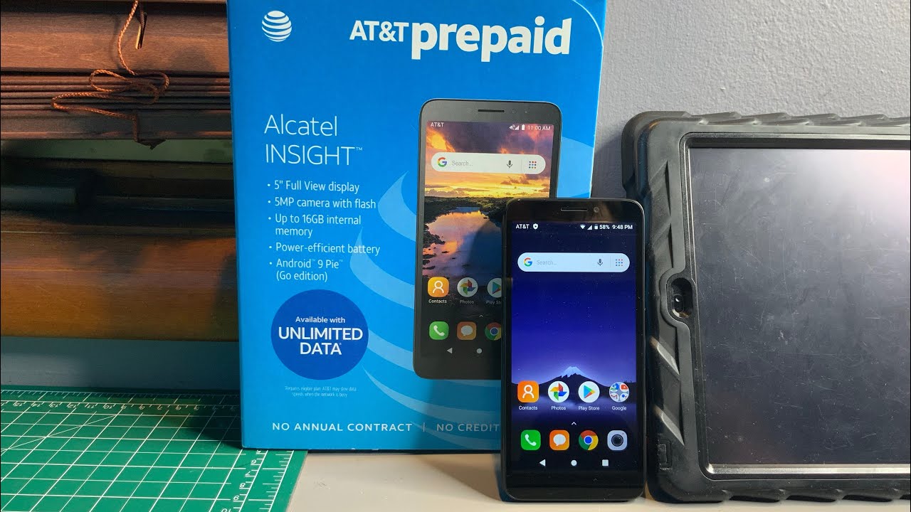 Alcatel Insight Prepaid Phone Unboxing/ Review!!