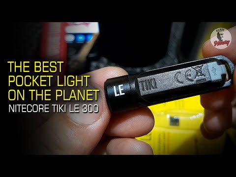 NITECORE TIKI LE 300 | Light Pocket Carry #nitecoreflashlight #edcflashlight