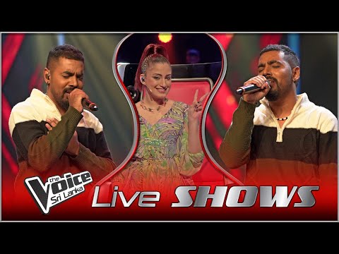 Mihidun Keerthisinghe | Sanda Pinidiye(සඳ පිණිදියේ)| Team Hirushi | Live Shows | The Voice Sri Lanka