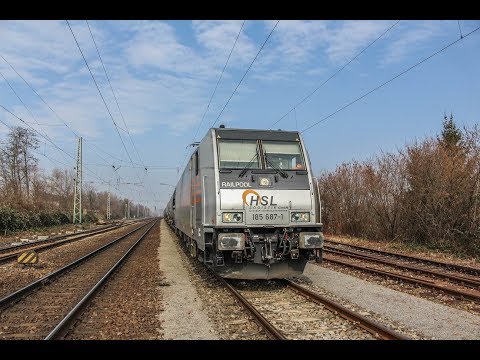 Führerstandsmitfahrt von Fürth nach Mannheim (Zeitraffer)