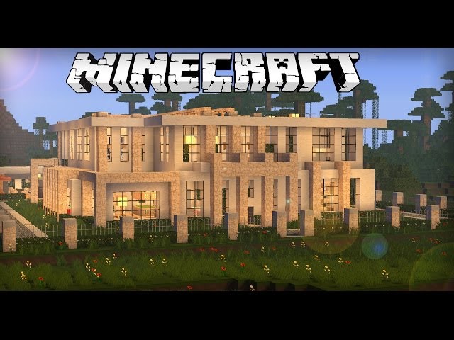 Minecraft Modern House Minecraft Map