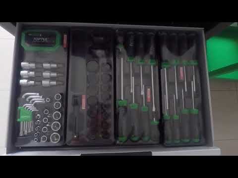 TOPTUL Nueva Mesa Rodante 305 piezas Professional Tools