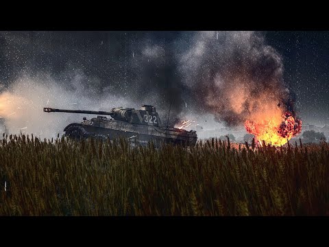 Post Scriptum German Heavy AT lights up the Dark - 4K