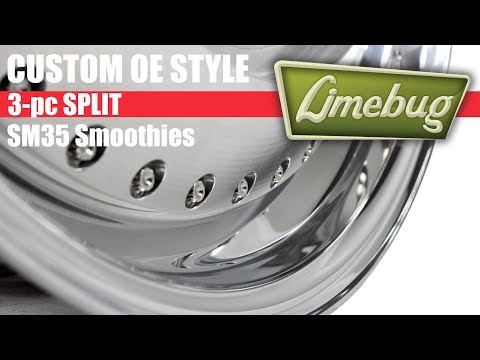 17" SM35 OOD Smoothies 3-Piece Split Alloy Wheels 5x205 PCD