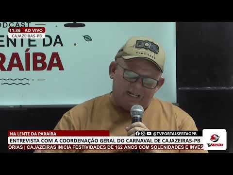 Secretário de Cultura esclarece dúvidas sobre o Carnaval de Cajazeiras no podcast Lente na Paraíba