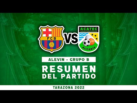 RESTV / F.C. Barcelona 7 - Acatec 0 / ALEVÍN / 1a Fase