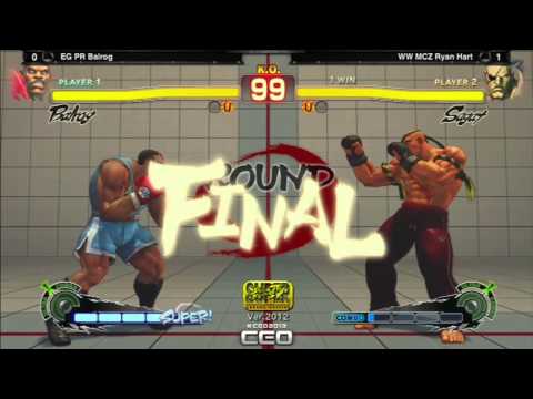 CEO2013: SSF4: AE Ver. 2012 - EG PR Balrog vs WW MCZ Ryan Hart - Winners Semis