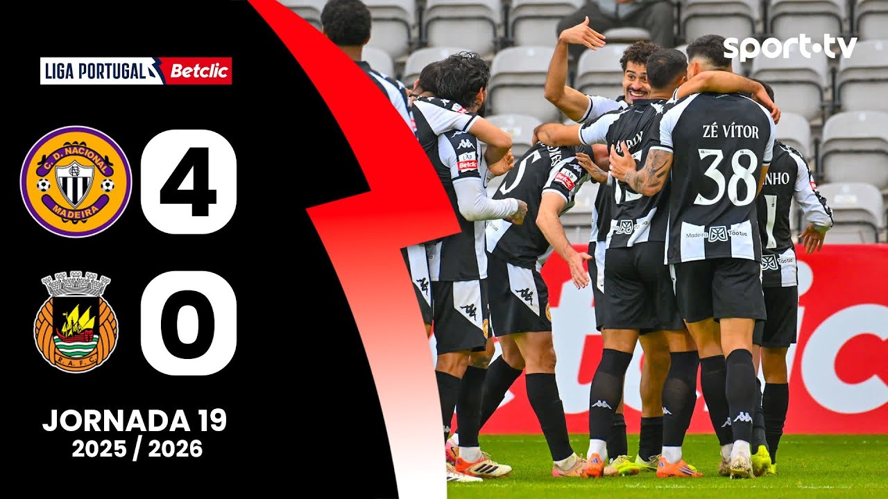 CD Nacional vs Rio Ave Highlights