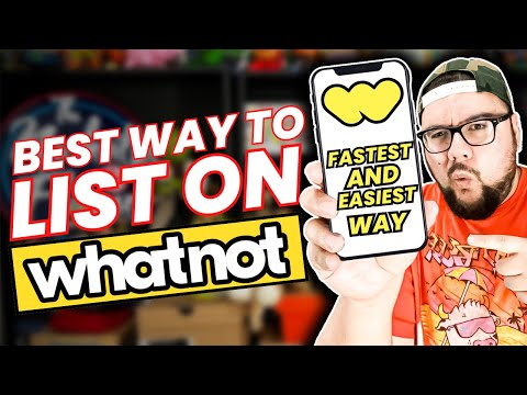 How to list fast on whatnot | step by step tutorial