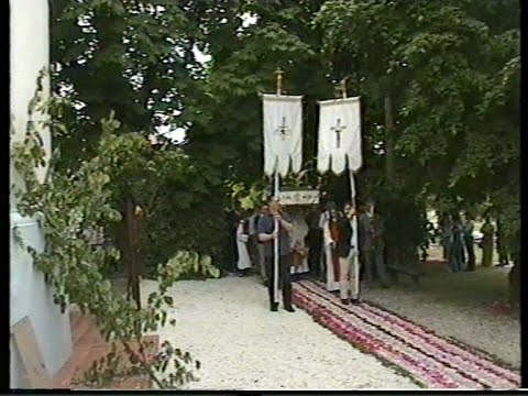 Úrnapi körmenet - die Fronleichnamsprozession Budajenő 2008