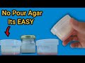 No Pour Agar - The easiest agar tek for mycology.