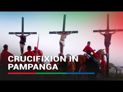 Filipino Catholics nail themselves to the cross on Good Friday