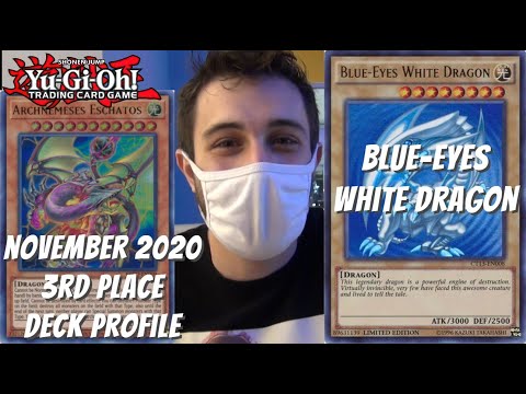 Yugioh November 2020 3rd Place Locals Deck Profile - Blue-Eyes White Dragon - Paul