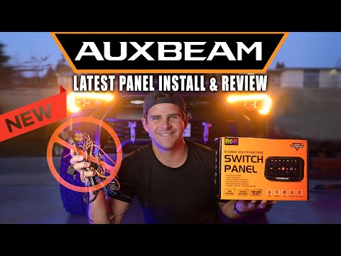 Detailed Auxbeam Switch Panel Full Install and Review