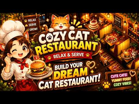 Cozy Cat Restaurant Simulator video thumbnail