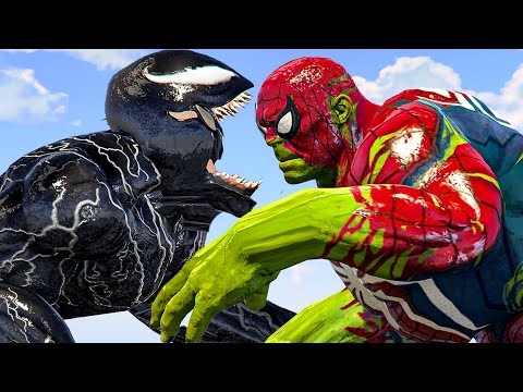 Spider-Hulk vs Venom (Let There Be Carnage) - What If
